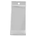 Clear self-adhesive plastic packaging bag with hanging hole for jewelry and small items - OPP Bags Only (With Hole) / 100 Pieces/Pack (7x16cm) / Clear