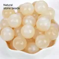 Perline in resina glitter crema effetto occhio di gatto per creazione gioielli fai da te - Cachi Chiaro Sirena
