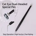 Double-headed magnetic nail art pen for cat-eye effects and steel ball picking tool - Cat Eye Double Ended Pen