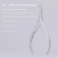 Professional stainless steel cuticle nipper for precise nail care, model D07 Jaw 3.5 - D07 Style (3.5 Jaw)