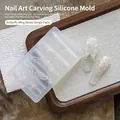 3D siliconen mal voor nail art met gedetailleerde vlinder en vleugel reliëfs - Vlinder Vleugel Vorm