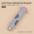 Professional grey cat paw shaped magnetic tool for cat eye nail gel polish effects - Gray