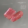 Sparkling rose gold rainbow glitter nail gel polish variant code 002 with diamond effect - 02# Rose Gold