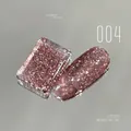 Sparkling rose gold rainbow glitter nail gel polish variant 004 for professional manicure - 04# Champagne Gold