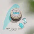 Professional turquoise blue nail art paint glue for relief and texture designs 007 - 007# Turquoise Blue