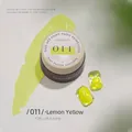 Professional oil nail art paint gel in Lemon Yellow color 011 for creative nail designs - 011# Lemon Yellow
