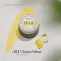 Nail art paint glue in goose yellow color code 012 for 3D relief - 012# Goose Yellow
