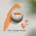 Amber brown professional nail art paint glue for creative and 3D texture nail designs - 013# Amber Brown
