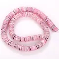 Natural pink purple trochus shell heishi beads strand for DIY jewelry craft making - 10-11mm Pack (Approx 200 Pieces) / Purple