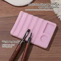Professional pink multi-functional nail art brush holder and color palette for manicure tools - Pink Stand (zqgj0280-) / Pink