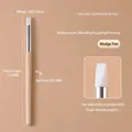 Professional multifunctional wooden handle silicone nail art carving pen with wedge tip - Wedge Style (zqgj0287-01)