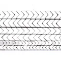 Metallic silver plated hematite arrow beads for DIY bracelet and necklace jewelry - 4x2mm Approx 193 Pieces / Silver