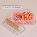 Professional orange nail sanding bands set 120/180/240 grit for manicure drills - 120/180/240 Grit Mixed (150 Pieces) / Orange