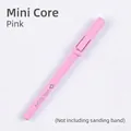 Pink mini nail drill mandrel for sanding bands on white background - Mini Mandrel Only (Without Sanding Bands) / Rose Pink
