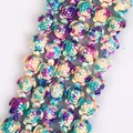 Detailed view of colorful camouflage turtle-shaped beads for DIY jewelry making. - Turtle / 14X18mm / Light Camouflage