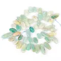 Cuentas de aguamarina natural de alta calidad, forma irregular para joyas DIY, 10-30mm - 1 Tira (10-30mm) / Amazonita