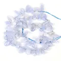Cuentas de piedra de ágata azul natural irregular para creación de joyas DIY 10-30 mm - 1 Tira (10-30mm) / Ágata violeta 1