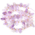 Cuentas de grava de amatista irregular de 10-30mm para joyería DIY - 1 Pieza / Ágata Púrpura