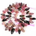 Cuentas de piedra de turmalina natural irregular para joyería DIY 10-30mm - 1 Pieza / Turmalina de Colores