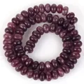 Natürliche 5x8mm lila Rondelle-Steinperlen für handgefertigten DIY-Schmuck Basteln - 5x8mm (Ca. 70 Perlen) / Violetter Turmalin (#10)