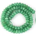 Grüne Natursteinperlen 5x8mm Abakus-Abstandshalter für DIY Schmuckherstellung - 5x8mm Abakus-Perlen (ca. 70 Stück) / #14 Trockener grüner Jade