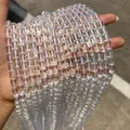 Natuurlijke Braziliaanse bergkristal cilindrische kralen voor DIY sieraden maken craft - 6x10 (Ongeveer 45 Stuks)