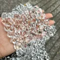 Hoogwaardige gefacetteerde heldere witte kristallen ruitkralen voor DIY-sieraden maken - 12mm Streng (40cm Lengte) / Transparant