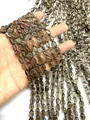 Strands of natural smoky quartz flat oval beads for DIY jewelry making and crafting - Irregular Style (C88) / Approx 7X8mm (About 43 Pieces) / Brown