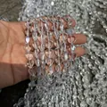 Natuurlijke Brazilië heldere kwarts hartvormige kralen voor DIY sieraden maken - Hartvorm / 10mm (38 Stuks) / Transparant