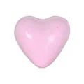 Rosa herzförmige Badebombe oder Seife für luxuriöse Geschenksets zur Körperpflege - Herzförmige Badesalzkugel / 100.00g / Rosa