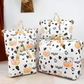 Large capacity moving packing bags with cute cow pattern for quilt and clothes storage - Cow / Medium (68x17x41cm)