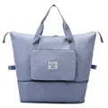 Erweiterbare blaue wasserfeste Reisetasche mit großem Fassungsvermögen für Sport - Faltbarer Stil / Blau