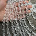 Snoeren van natuurlijke hartvormige bergkristal kralen voor het maken van sieraden - Hartvorm / 12mm (32 Stuks) / Transparant