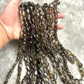 Strands of natural irregular smoky quartz tumble beads for DIY necklace jewelry making - Irregular Tumbled Style / Approx 10X14mm / Tea Brown