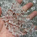 Natuurlijke heldere witte kwarts kubus kralen voor DIY maken van sieraden en hobby - Hele Streng 40cm / 12x12mm (Zuiver Lichaam)