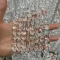Hoogwaardige natuurlijke heldere kwartskralen in onregelmatige vorm voor DIY-sieraden - 10X12mm (Met Insluitingen)
