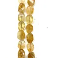 Natural yellow faceted citrine gemstone beads strand for DIY jewelry making accessories - Citrine