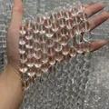 Hochwertige natürliche brasilianische Bergkristallperlen für DIY-Schmuckhalsketten - 12x16mm