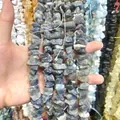 Rohe natürliche Iolith unregelmäßige Steinperlen für DIY Schmuckherstellung - Ca. 10X13mm (Ca. 50 Stück) / Glitzer