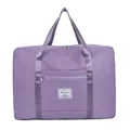 Durable large capacity waterproof lilac purple travel bag for school and moving. - Single Layer Small (36x14x29cm) / Purple