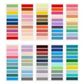 Detail view showing 100-color Morandi transparent waterproof sticky index tabs set - 100 Colors Morandi (New Version) / 100 Colors Transparent Card