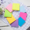 Set di 8 blocchetti di note adesive neon 3x3 pollici per ufficio e studio - Pagine Bianche / 400 pezzi/confezione / Set di 8 Colori
