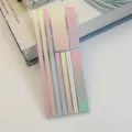 Aesthetic pastel gradient transparent index stickers for reading and journaling - Pink Gradient