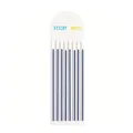 Professional long strip blue PET index sticky notes for precise underlining and reading - Sapphire Blue