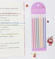 Ultra-fine colorful PET transparent sticky notes for book marking and indexing tabs - 160 Pieces/Pack / Multicolor