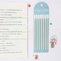 Slim transparent PET sticky notes for book indexing and marking - 160 Pieces/Pack / Green