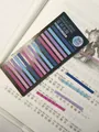 300 sheets ultra-thin colorful transparent sticky index tabs for student reading notes - 300 Pieces/Pack / Starry Sea