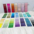 Pestañas de índice PET semitransparentes Morandi multicolores con degradado de colores - 21 Tarjetas Colores Degradados