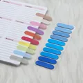 Gradient Morandi color index stickers and sticky tabs for effective planner organization - 200 Pack / Gradient Blue