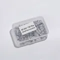 Set di 50 mini nastri abrasivi per unghie professionali da 3mm grana 80 in scatola - 50 Pezzi / 80 Mesh